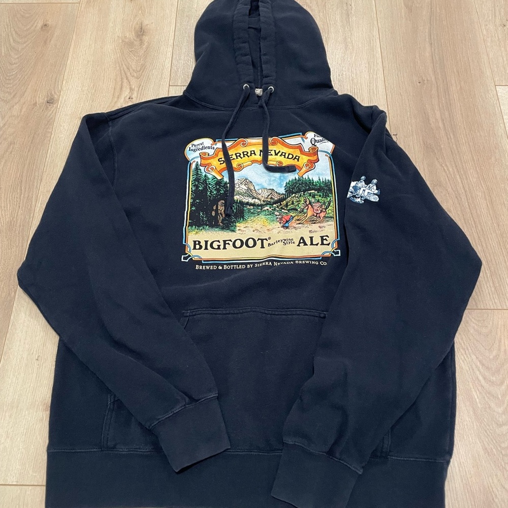Sierra Nevada Black Hoodie for Men